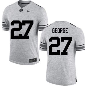 NCAA Ohio State Buckeyes Men's #27 Eddie George Gray Nike Football College Jersey SJY0645XY